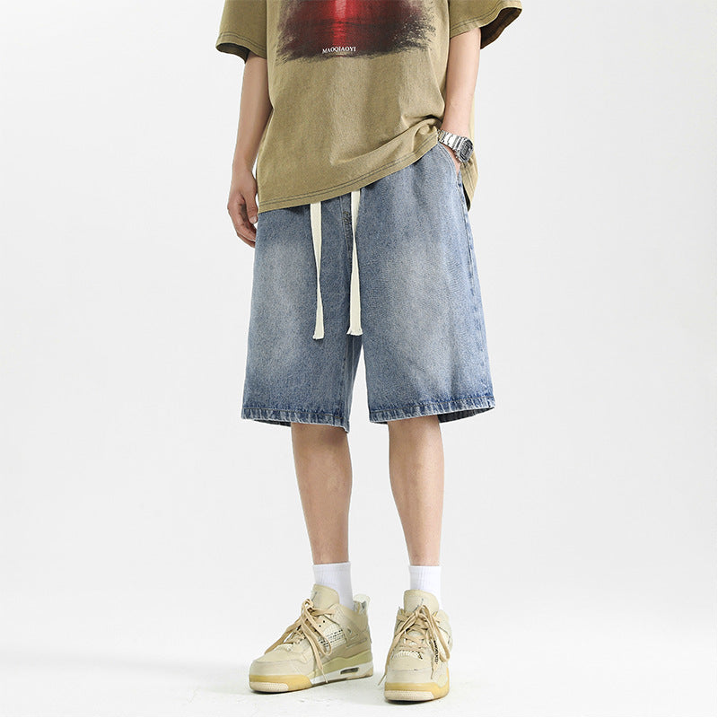 Summer Thin Denim Shorts