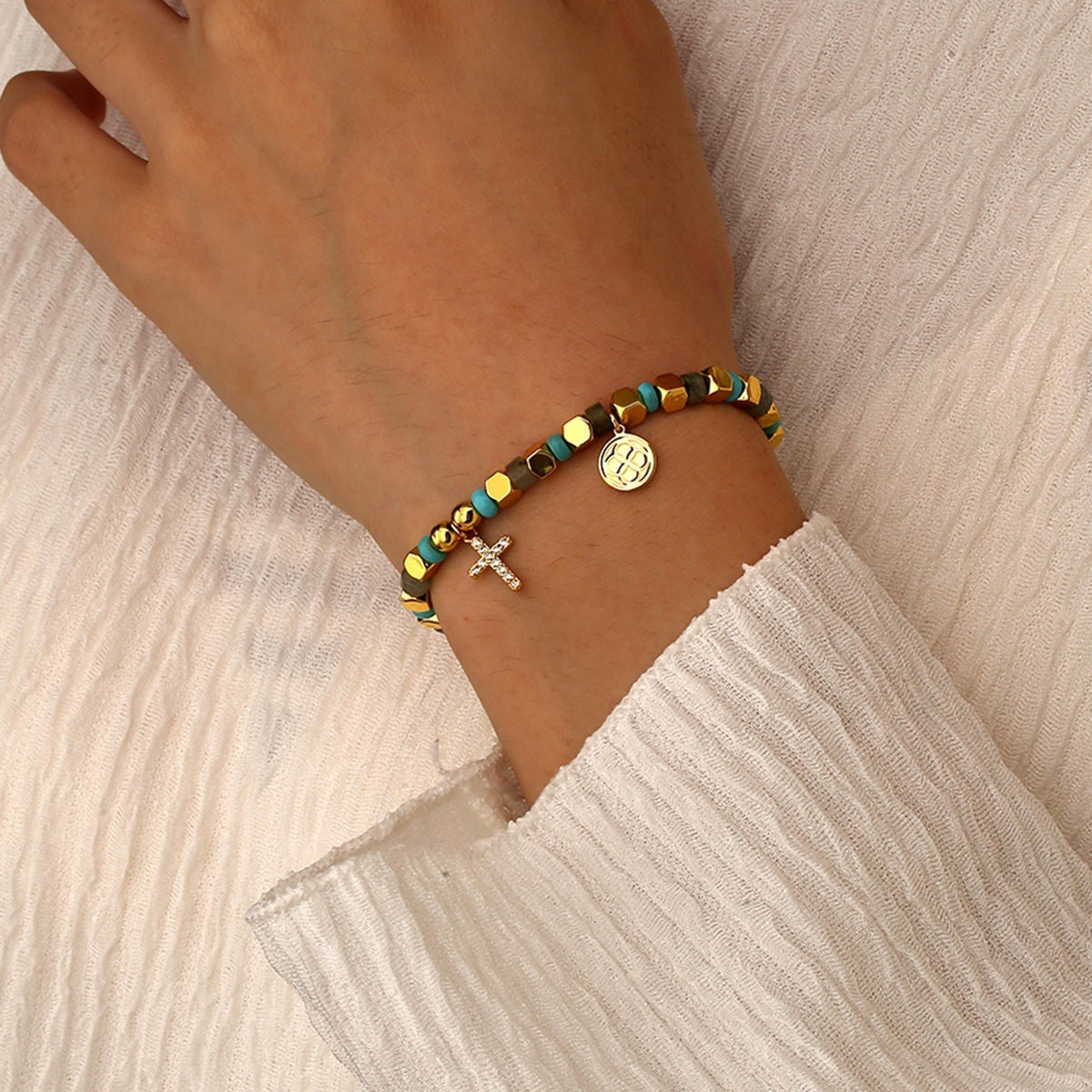 Retro Fashion Cross Versatile Bracelet