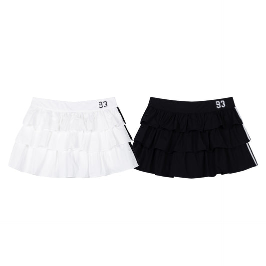Retro Girly Simplicity Versatile Short Skirt