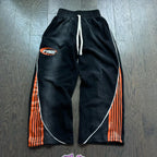American Street Trend 2000s Fashion Double waist Pants New Hip Hop Men Women Jogger Drawstring Sweatpants Loose Cargo Trousers