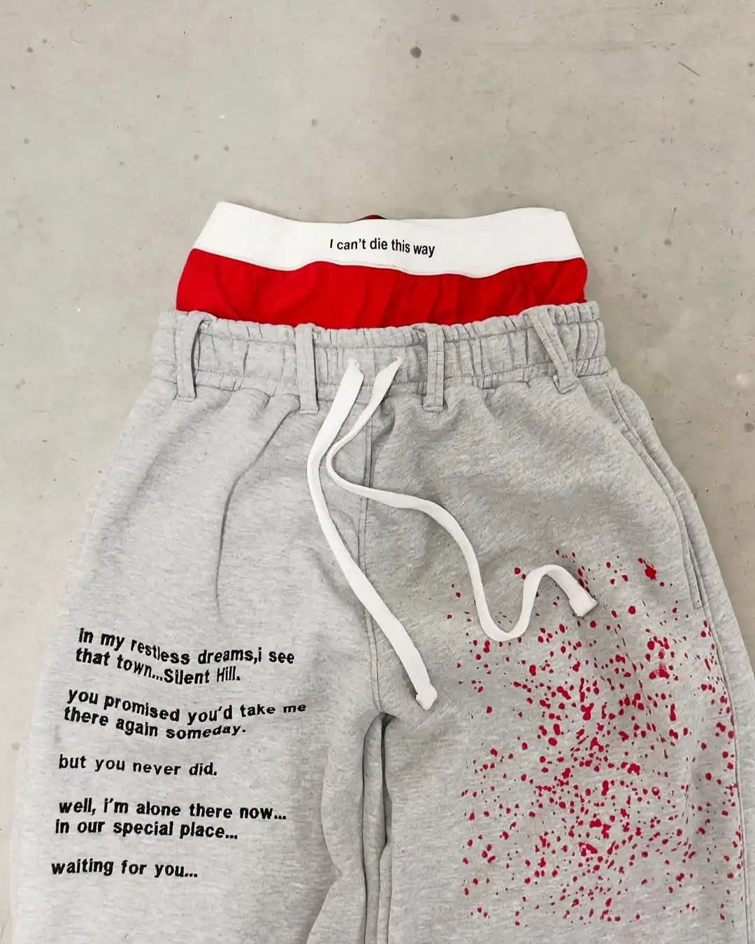 American Street Dirty style Fashion Double Waist Pants New Women High waisted Jogger Drawstring Sweatpants Loose Cargo Trousers