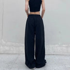 Women Casual Joggers Pants Fashion Streetwear Oversized Sports Wide Leg Pants Hip Hop Y2k Sweatpants High Waist Baggy Trousers